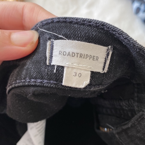 Madewell black Roadtripper high rise stretchy skinny Jeans size 30 - Picture 8 of 9